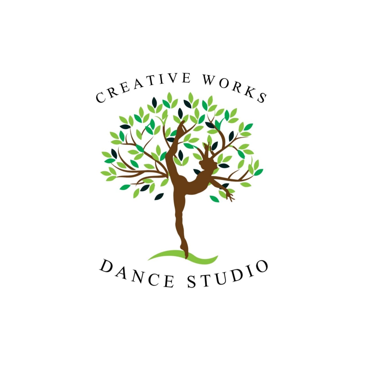 creative works logo white